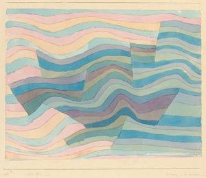 Movimento sulla costa ripida da Paul Klee