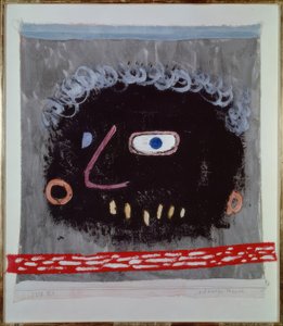 Maschera nera da Paul Klee