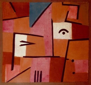 Vista dal rosso da Paul Klee