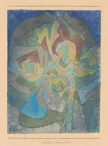 Blumen in der Vase, 1929 da Paul Klee