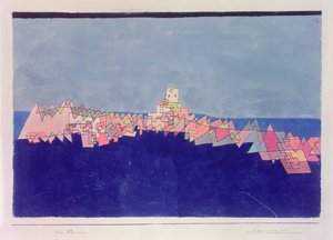 Castello sulla scogliera da Paul Klee