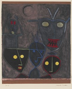 Burattini demoniaci da Paul Klee