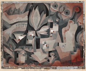 Giardino secco-fresco, 1921 da Paul Klee