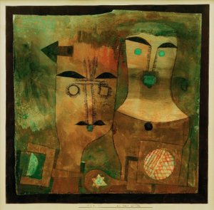 Una coppia di dei da Paul Klee