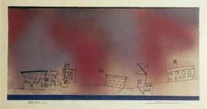 Giorno di festa in inverno da Paul Klee