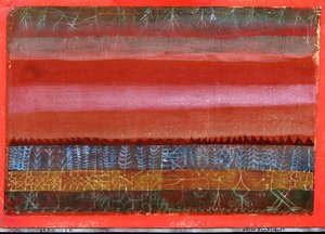 Paesaggio piatto da Paul Klee