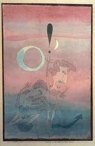 Scena principale dal balletto Il falso giuramento, 1922 da Paul Klee