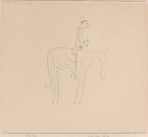 Komischer Reiter (Cavaliere comico) da Paul Klee
