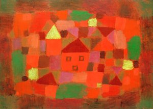 Paesaggio con Tramonto da Paul Klee