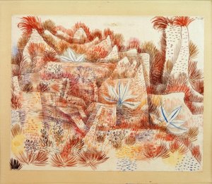 Paesaggio con agavi da Paul Klee