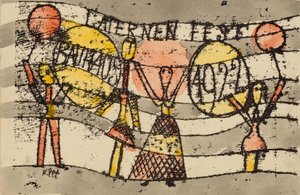 Laternenfest Bauhaus da Paul Klee
