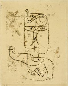 Ritratto matematico. 1919 da Paul Klee