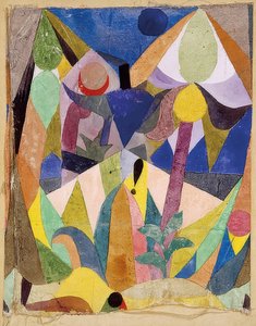 Paesaggio subtropicale da Paul Klee