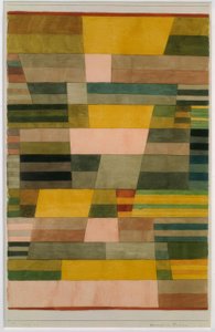 Monumento nel paese della frutta da Paul Klee