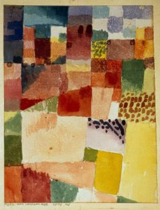 Motivo da Hammamet da Paul Klee