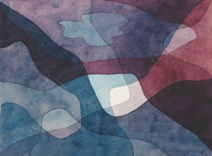 Montagna e aria sintetica da Paul Klee