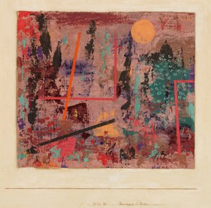 Inizio della costruzione del giardino da Paul Klee