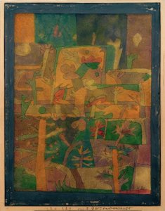 Paesaggio di giardino orientale da Paul Klee