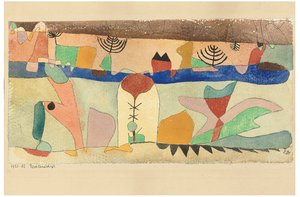 Paesaggio del parco da Paul Klee