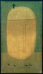 Maschera della paura da Paul Klee