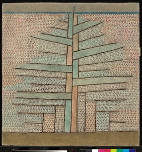 Pino - Peinture de Paul Klee (1879-1940) da Paul Klee