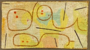 Sdraiato, c. 1937 da Paul Klee