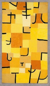 Segni in giallo, 1937 da Paul Klee