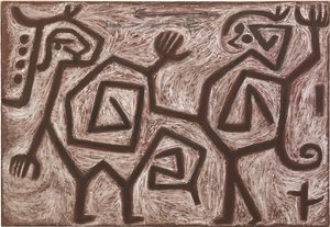 Duetto di Litigio, 1938 da Paul Klee