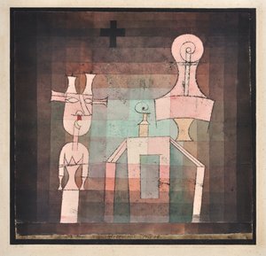 Natura morta con sculture, 1923 da Paul Klee