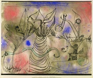 Natura morta con serpente da Paul Klee
