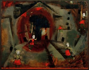 Danza dei giubbe rosse da Paul Klee