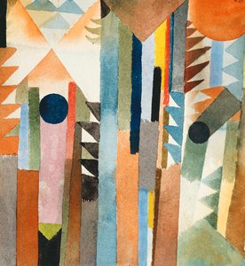 La foresta cresciuta dal seme da Paul Klee