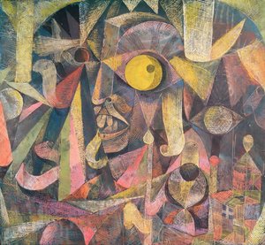 La luna era in declino, mi mostrava la smorfia di un inglese, un Lord Mal Fame da Paul Klee