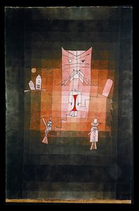 La montagna del gatto sacro da Paul Klee