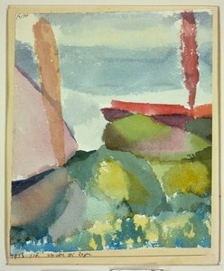 Il mare sotto la pioggia da Paul Klee