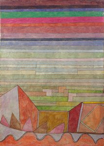 Vista sul paese fertile, 1932 da Paul Klee
