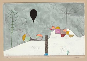 Immagine invernale da Paul Klee