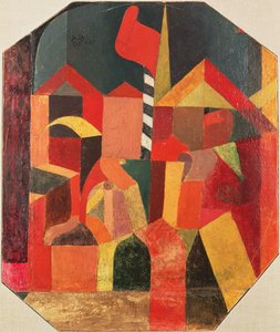 Con la bandiera rossa da Paul Klee