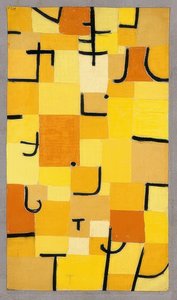 Segni in giallo, 1937 da Paul Klee