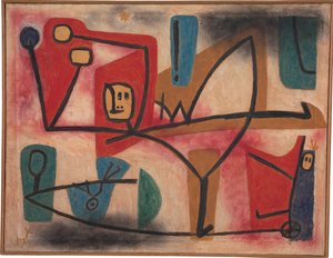 Übermut Exuberance, 1939 da Paul Klee