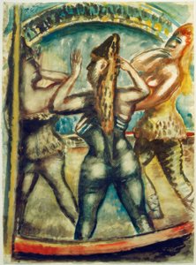 Tre donne nel circo da Paul Kleinschmidt