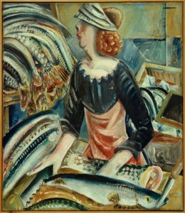 Venditrice di pesce da Paul Kleinschmidt