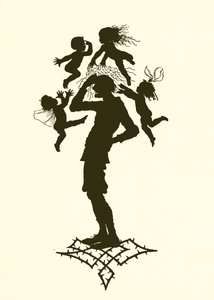 Sogno di una notte di mezza estate, silhouette da Paul Konewka