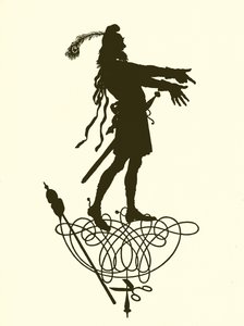 Sogno di una notte di mezza estate, silhouette da Paul Konewka
