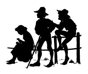 Silhouette di Paul Konewka da Paul Konewka