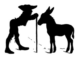 Silhouette di Paul Konewka