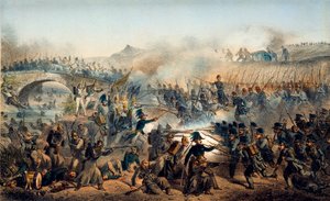 La battaglia del fiume Chernaya il 16 agosto 1855