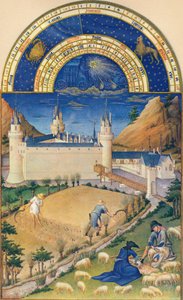 Luglio - il Castello di Poitiers, XV secolo, 1939