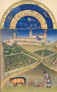 Marzo - il castello di Lusignan, XV secolo, 1939