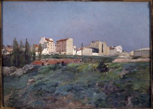 La valle della Bièvre, a sinistra di rue de Tolbiac